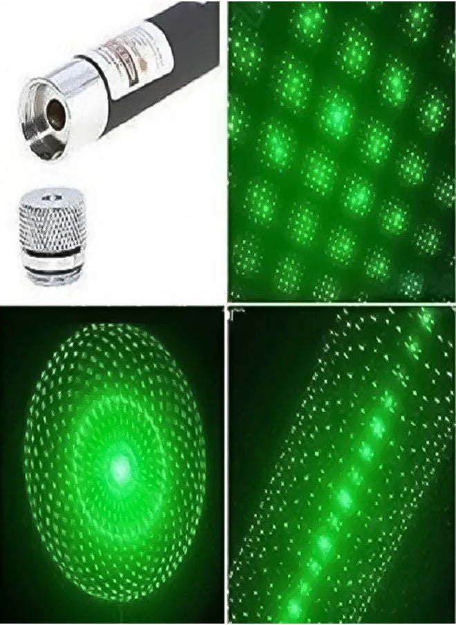 Generic - 5mw 532nm 303 green laser pen laser light adjustable focus beam light - Image 1