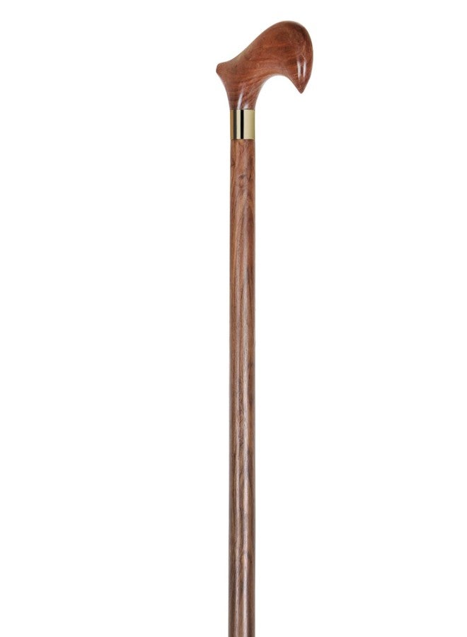 PHYSIQO Walking Stick for Men/Women/Old People(36 Inch) Wooden,Design 9 - Image 4