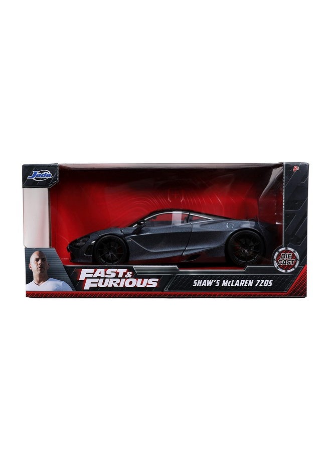 Jada Toys - Fast & Furious Presents: Hobbs & Shaw Hobbs' 1:24 Mclaren 720S Die Cast Car Toys For Kids And Adults - Image 1