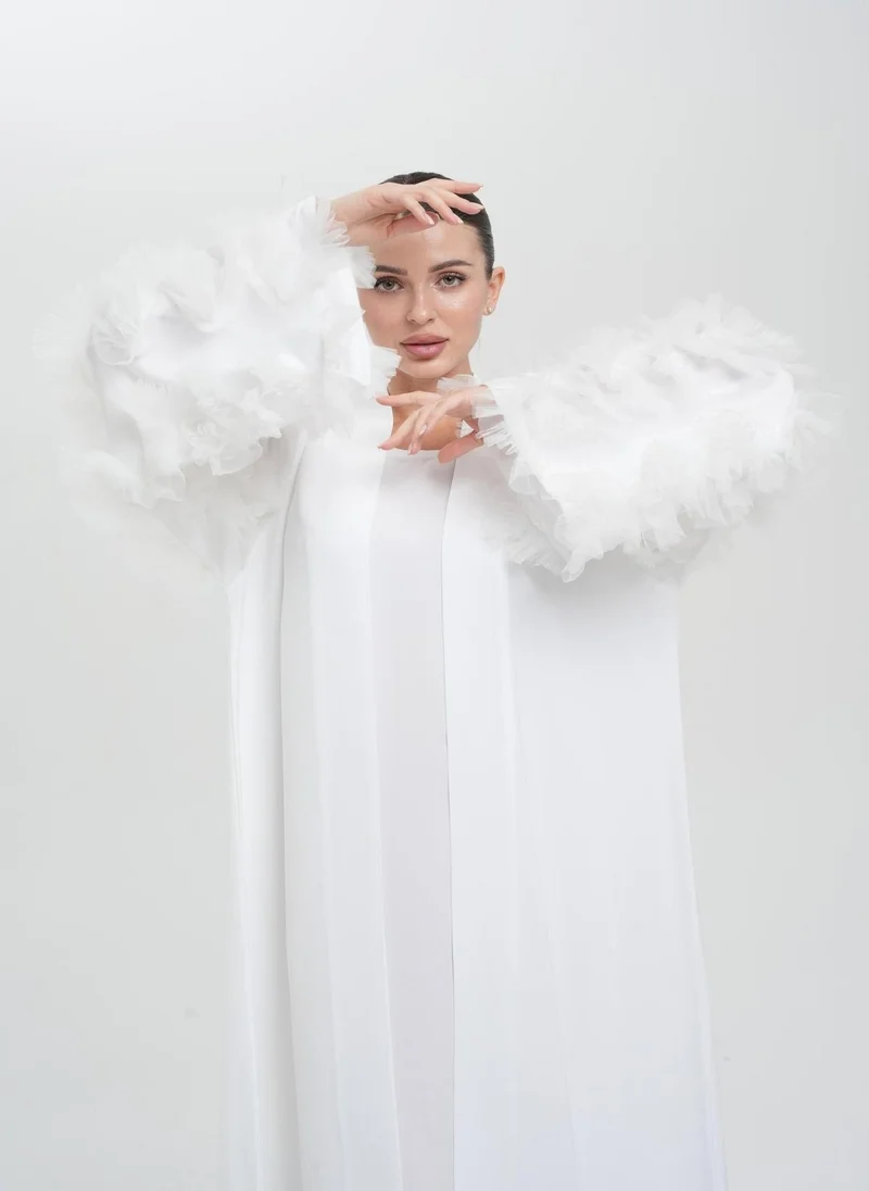 Meem by Mariyah Front open abaya