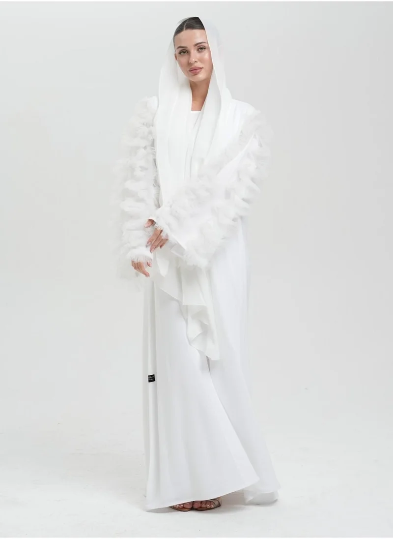 Meem by Mariyah Front open abaya