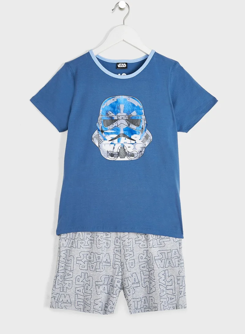 Cotton On Kids Printed Short Pyjama Set
