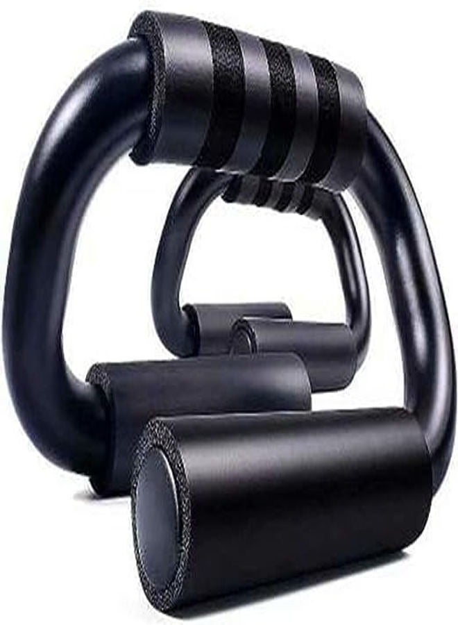 Generic Fitness Pushup Bars - Perfect Push ups Solid Steel Stands Metal Non Slip Push Up Handles Grips for Pushups Home Workout and Exercise Equipment Set - Image 2
