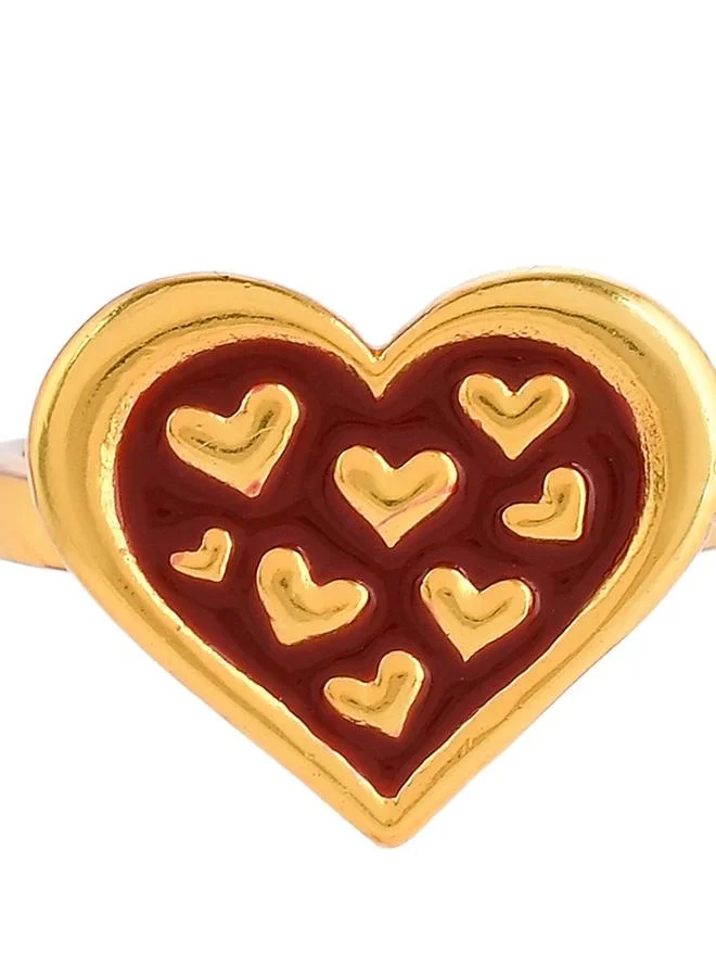 VOYLLA Valentine's Day Collection Hearts in Heart Ring