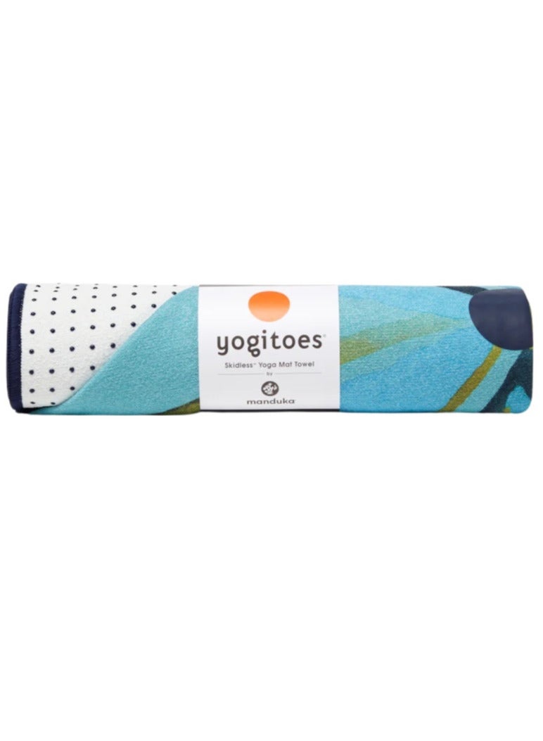 Manduka Yogitoes Skidless Mat Towel 2.0 Emarald Enlightenment 71 Inch - Image 1