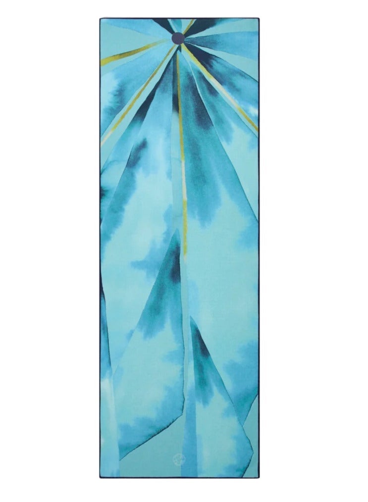 Manduka Yogitoes Skidless Mat Towel 2.0 Emarald Enlightenment 71 Inch - Image 2