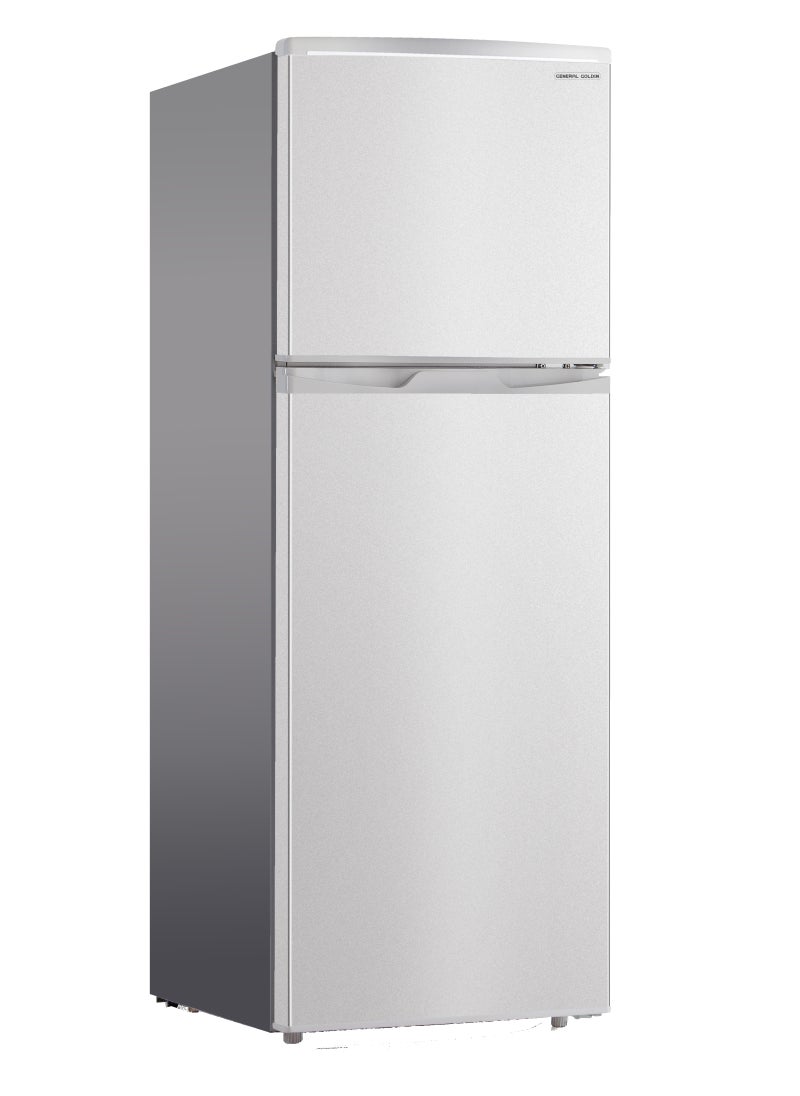 General Goldin - General Goldin 132 Lt 4.6 CF Refrigerator and Freezer, High Quality Noiseless Energy Saving Compressor, Silver - Image 1