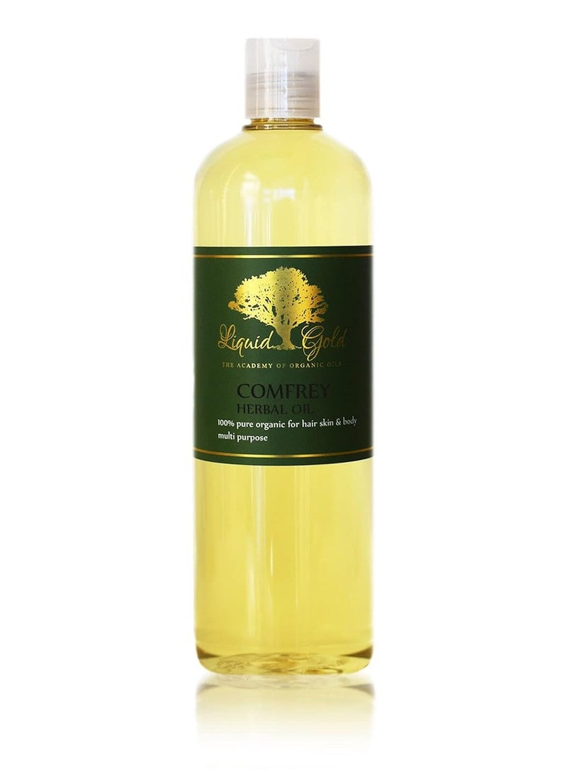 Liquid Gold Inc - 16 oz - Premium Comfrey Herbal Oil - Pure & Organic For Skin Hair Nails - Image 3