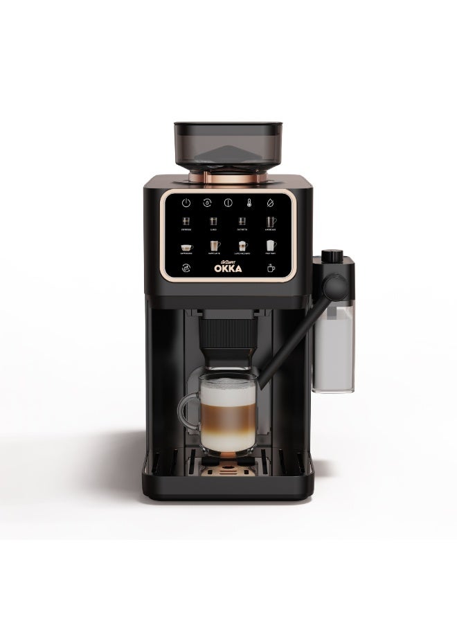 ارزوم اوكا ماكينه اسبريسو ارزوم اوكا باريستا برو اوتوماتيك - نحاسي - Image 1