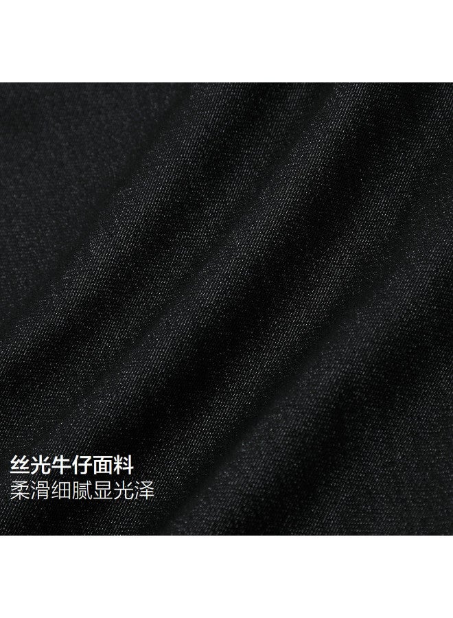 Waxbird Men's Wear 2025 Autumn Collection Chest Pocket Mercerized Denim Shirt Jacket Loose Fit Fashion Men's Shirt - Image 5