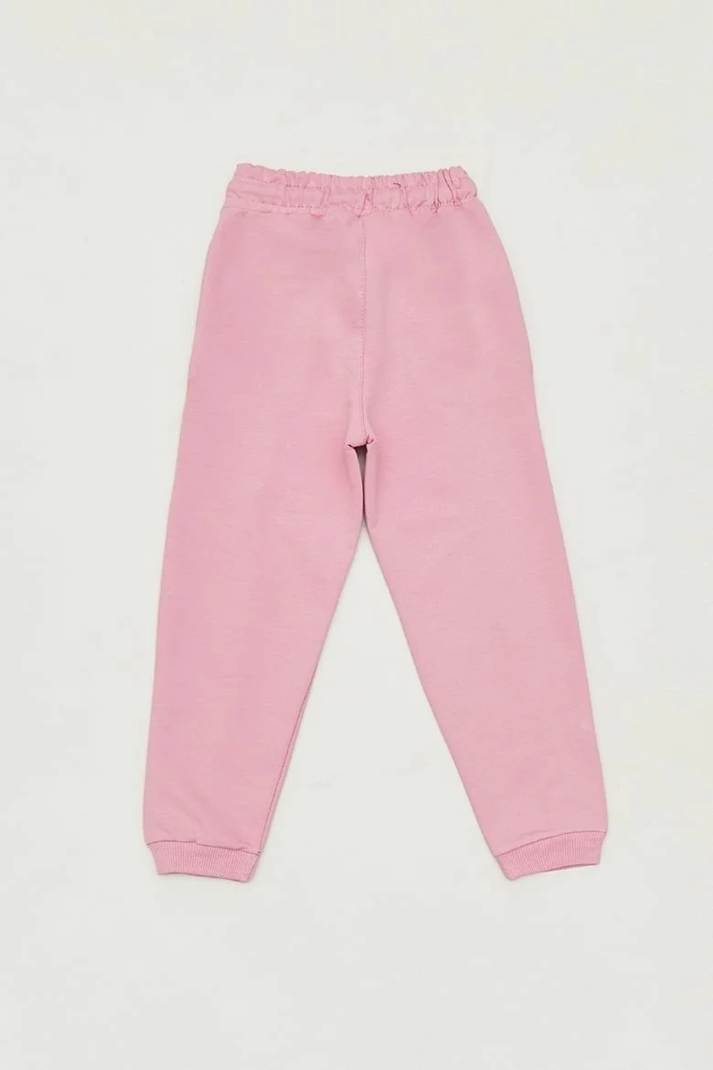 فولامودا Button Detailed Lace Waist Jogger Girl's Sweatpants