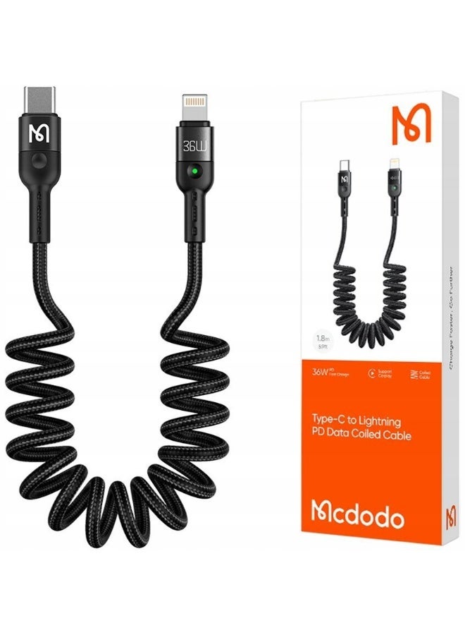 مكدودو Cable CA-1960 Type-c to Lightning PD 1.8m - Image 3