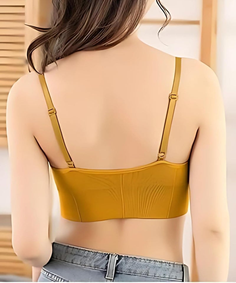 Mysha Women Cotton Padded Bra Combo Pack of 3 | Soft, Comfortable, and Breathable Fabric | Removable Pads, Adjustable Straps for Everyday Wear - Image 5