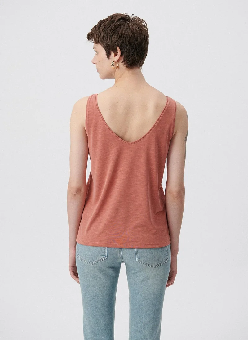 MAVI Orange Tank Top