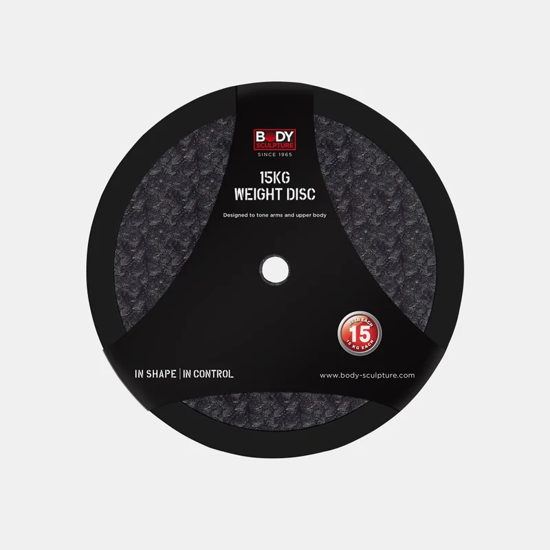 BODY SCULPTURE Rubber Weight Plate - 15kg