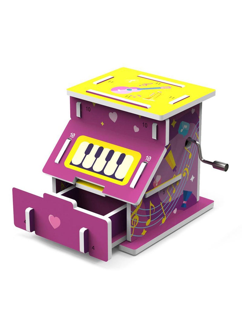 Kids toy assembly smart learning shape of music box - Image 1