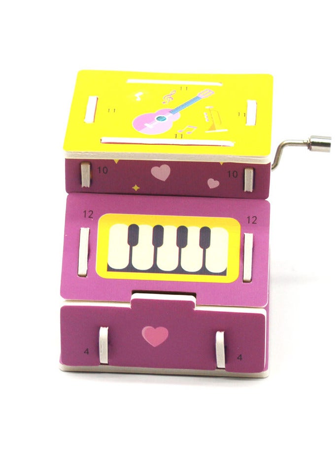 Kids toy assembly smart learning shape of music box - Image 2