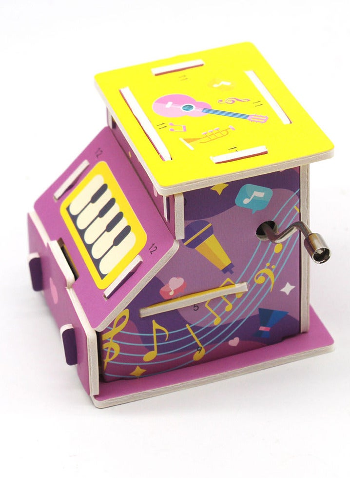 Kids toy assembly smart learning shape of music box - Image 4