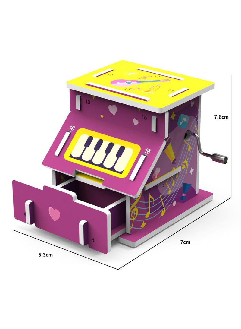 Kids toy assembly smart learning shape of music box - Image 5