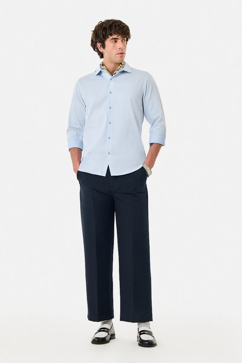 SNITCH 100% Cotton Slim Fit Luxe Shirt