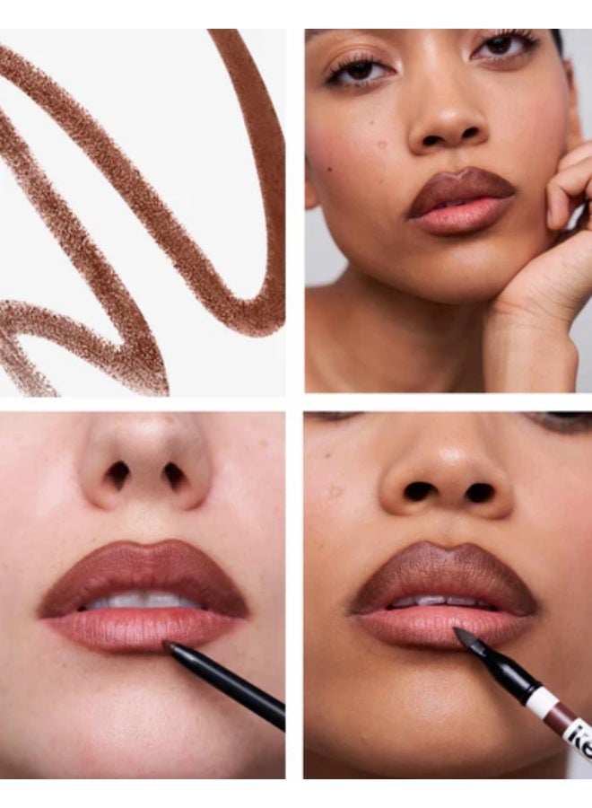 Kess Berlin Soft Shape Lip Liner Chocolate Brown 0.35g - Image 2