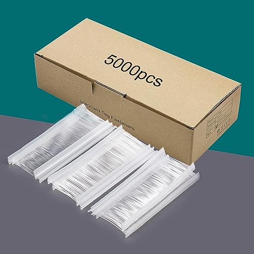Utoolmart 5000Pcs 0.4 inch Tag Barbs Attachments, Price Tag Refill for Clothes Tagging Gun - Image 1