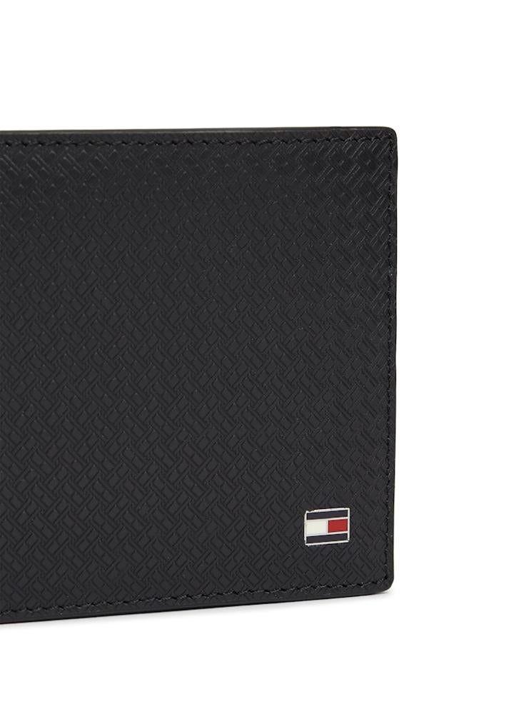 TOMMY HILFIGER Embossed Flag Leather Bifold Wallet - Image 3