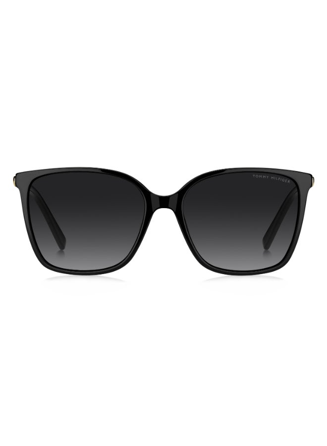 TOMMY HILFIGER TH 2349/S Sunglasses Black Cat Eye - Image 3