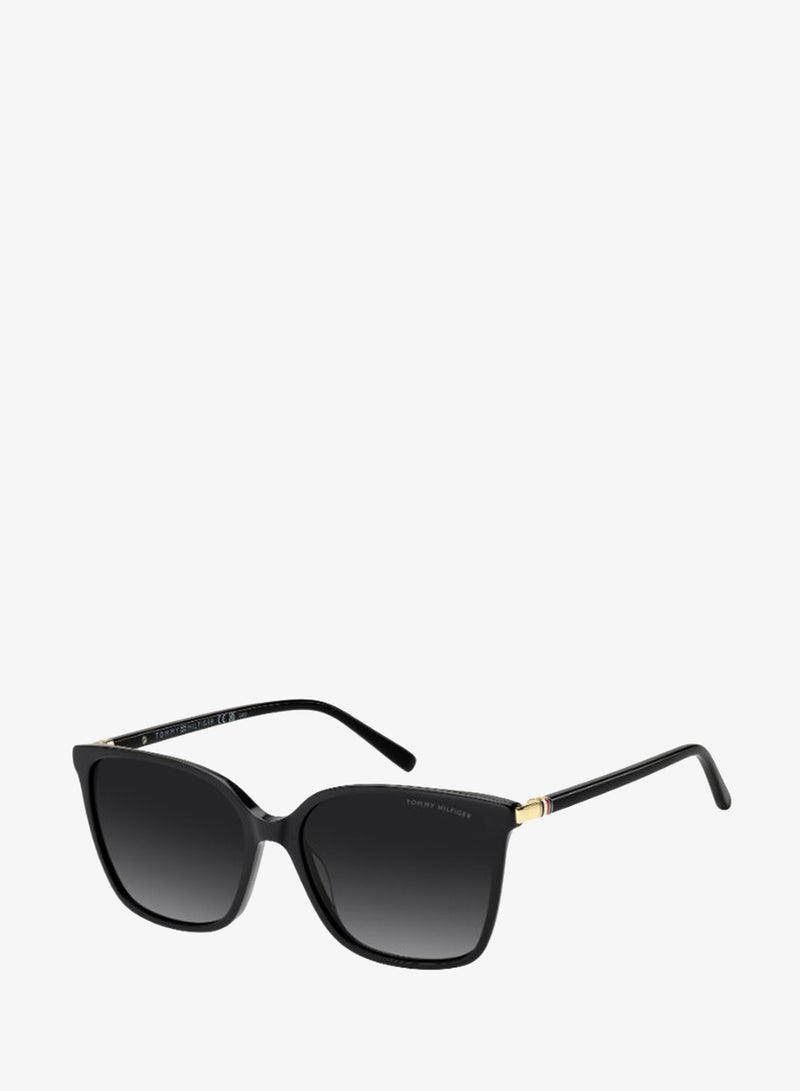 TOMMY HILFIGER TH 2349/S Sunglasses Black Cat Eye - Image 1