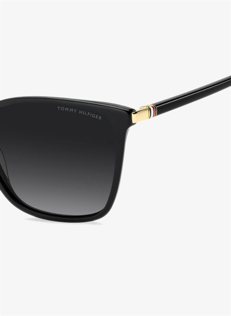 TOMMY HILFIGER TH 2349/S Sunglasses Black Cat Eye - Image 4