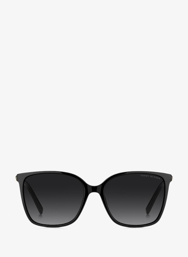 TOMMY HILFIGER TH 2349/S Sunglasses Black Cat Eye - Image 3
