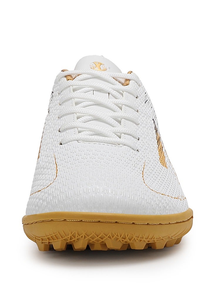 SKY WING أحذية كرة القدم للرجال والنساء ذات الأرض الثابتة، أحذية كرة قدم منخفضة، Sole IC/IN، تدريب احترافي في الهواء الطلق، أحذية كرة قدم خفيفة الوزن - Image 4