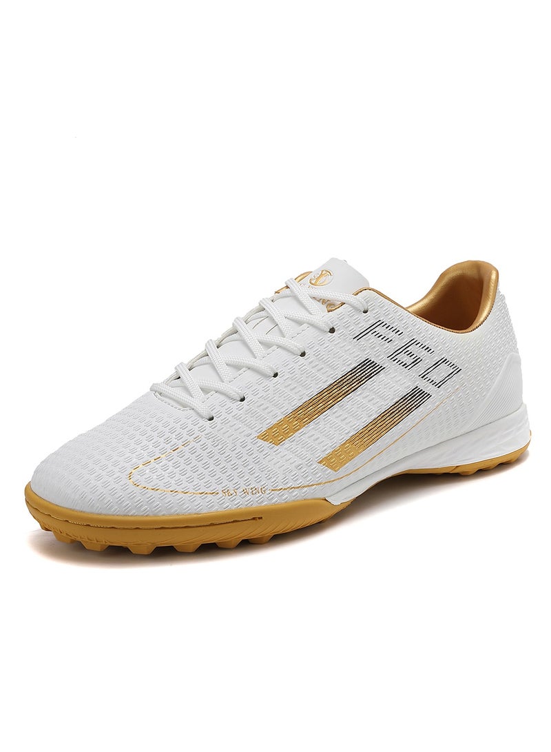 SKY WING Men's And Women's Firm Ground Soccer Cleats Low-Top Football Cleats IC/IN Sole Professional Training Outdoor Lightweight Soccer Shoes - Image 2