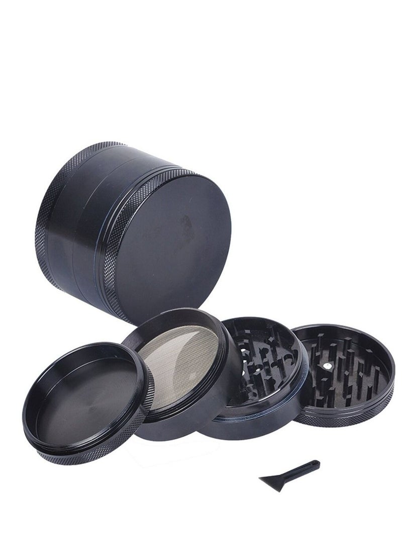 4 Layer Spice Crusher With Magnetic Lid Red