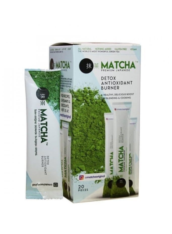 MATCHA Natural and Healthy Matcha Tea, 20 Bags - Image 3