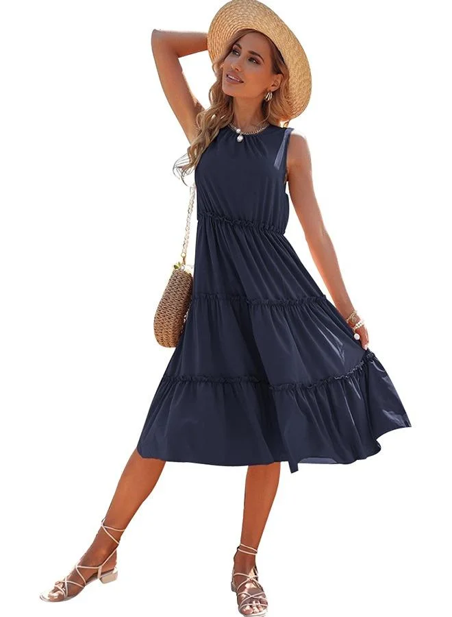 YUNIQEE Tiered Sleeveless Dress