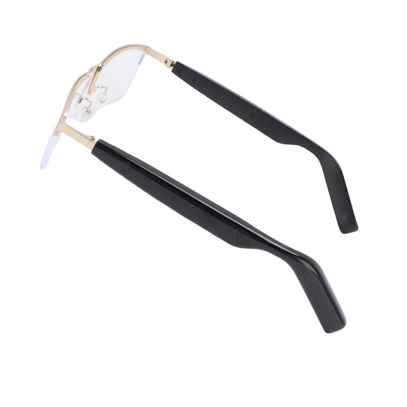 Smart Glasses Bluetooth 5.4: Eye Caring Blue Light Filtering With Built-in Mic & Speaker - Voice Control Long Battery Life IP54 Proof for Remote Workers, Students, Outdoor Enthusiasts - Image 2