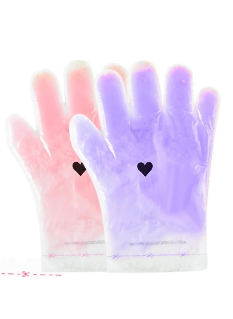 Amora Nourishing Paraffin Wax Gloves For Hands Paraffin Wax Treatment 5 pairs - Aloe Vera - Image 3