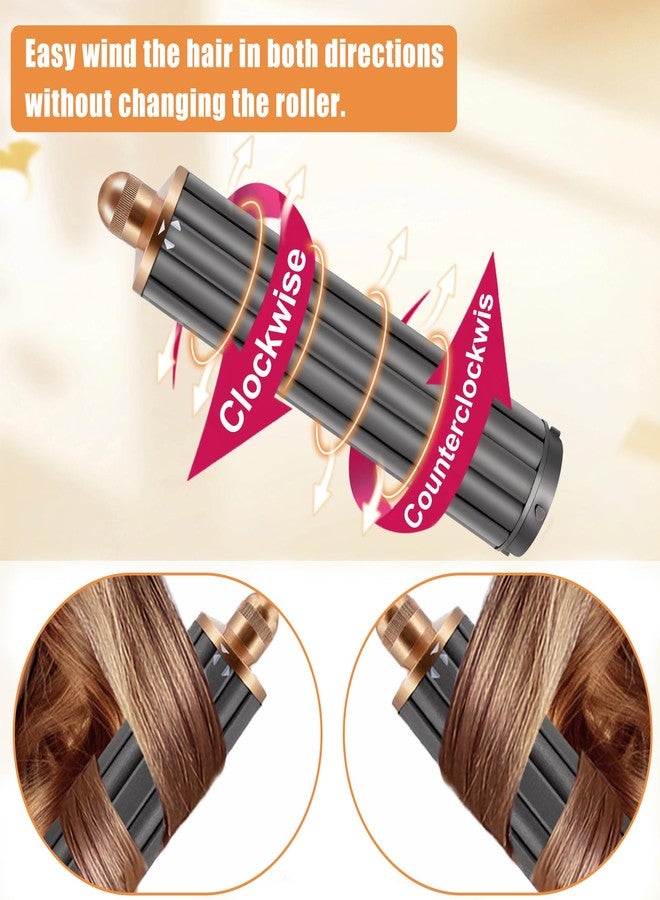 Odashen أسطوانات تجعيد الشعر الطويل 40 مم / 1.6 بوصة لملحقات Airwrap HS05 HS01، أداة تصفيف الشعر ذاتية التجعيد - Image 3
