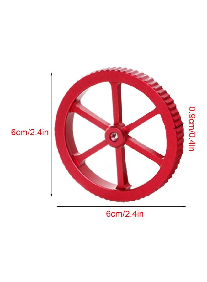 كريليتي 3D طقم صواميل تسوية لطابعة 3D مكون من 4 قطع أحمر - Image 3