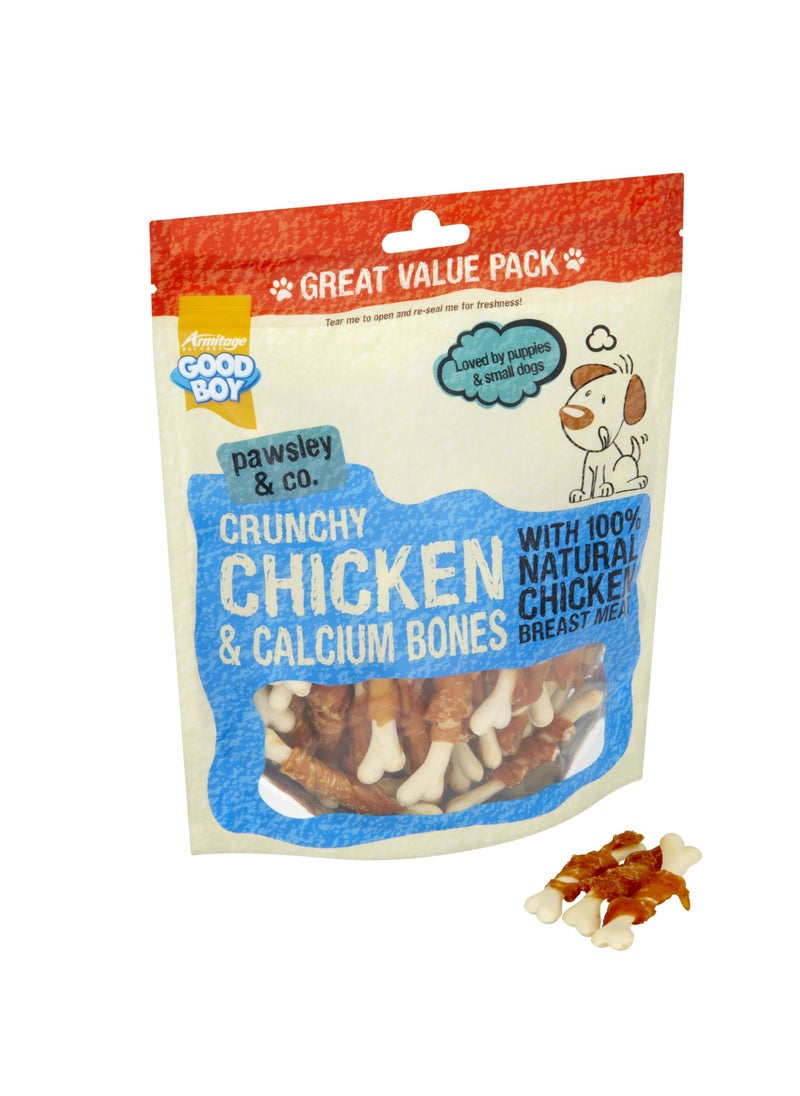 Armitage GOODBOY DOG TREATS CHICKEN & CALCIUM BONES 350G VALUE PACK  - Image 2