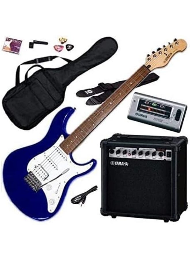 YAMAHA - EG-112GPII Package Electric Guitar - Metallic Blue - Image 1