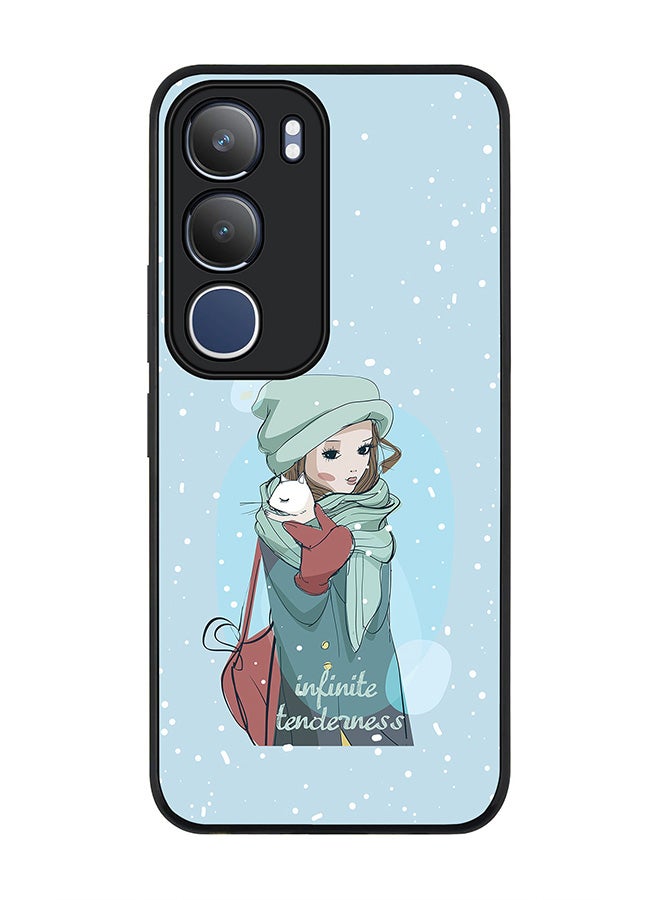 غطاء لجهاز vivo Y19s / Y19s Pro، حماية كاميرا رفيعة، غطاء هاتف مضاد للصدمات - حنان لا نهائي