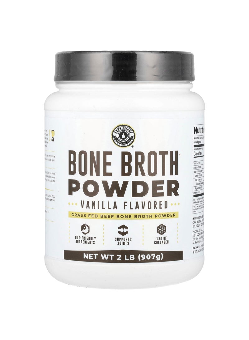 Bone Broth Powder, Vanilla, 2 lb (907 g)