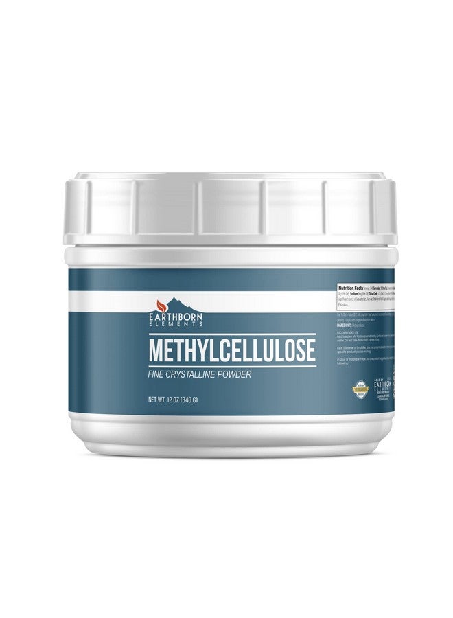 earthborn elements إيرثبورن إليمنتس ميثيلسيلولوز (12 أونصة)، بدون مستحلبات أو إضافات، درجة غذائية - Image 1