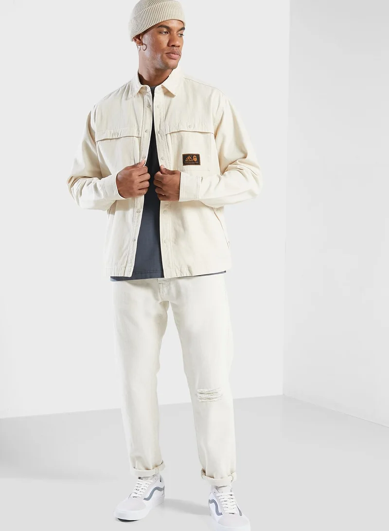 FINGERCROXX Logo Long Jacket