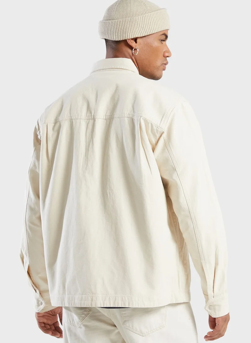 FINGERCROXX Logo Long Jacket