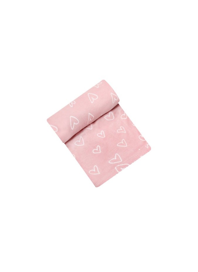 infancie 2-Pack Bamboo Jersey Baby Swaddle Wraps (80 x 80 cm) Age- Newborn to 24 Months, Pink  - Image 3