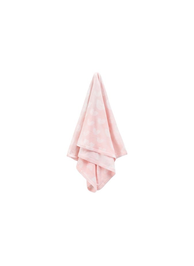 infancie 2-Pack Bamboo Jersey Baby Swaddle Wraps (80 x 80 cm) Age- Newborn to 24 Months, Pink  - Image 4