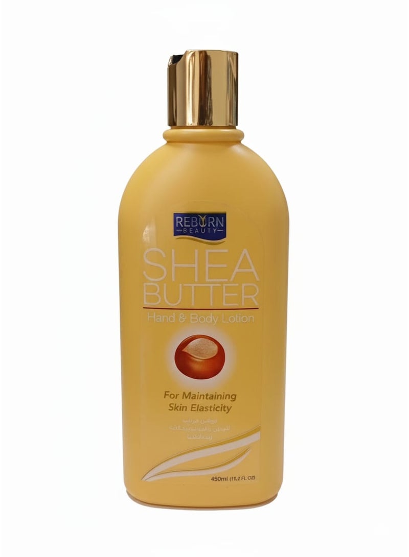 Reborn Beauty Shea Butter Hand & Body Lotion 450ml - Image 1